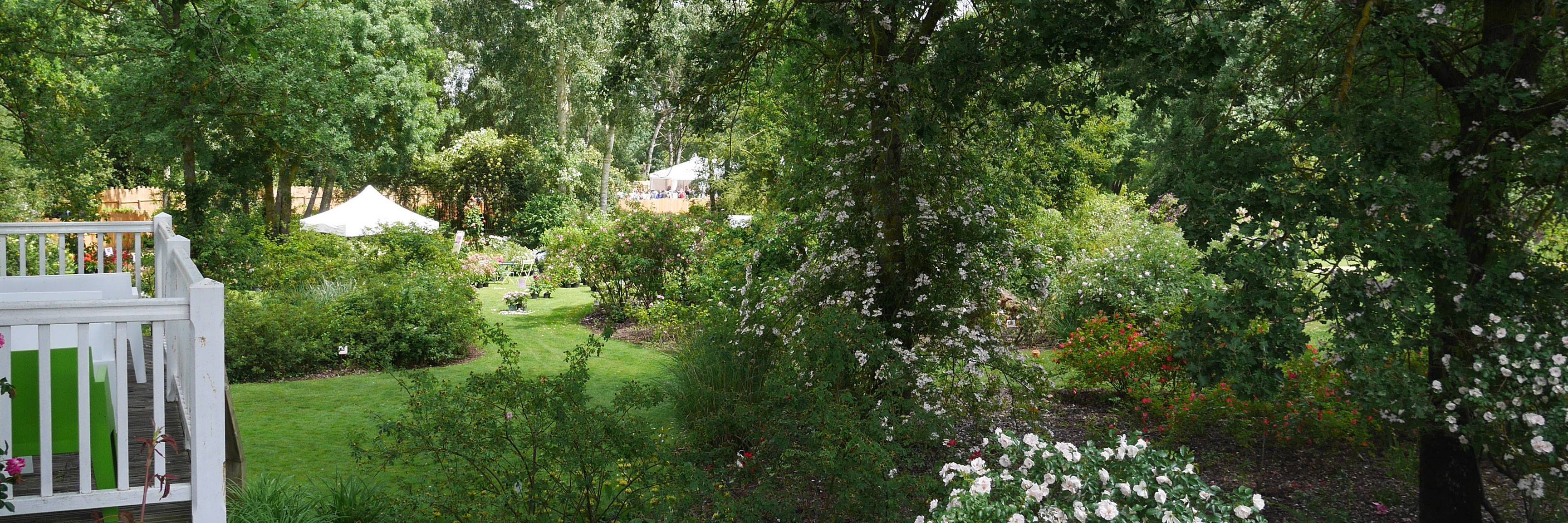 Espace réception au jardin des roses à Doué-la-Fontaine